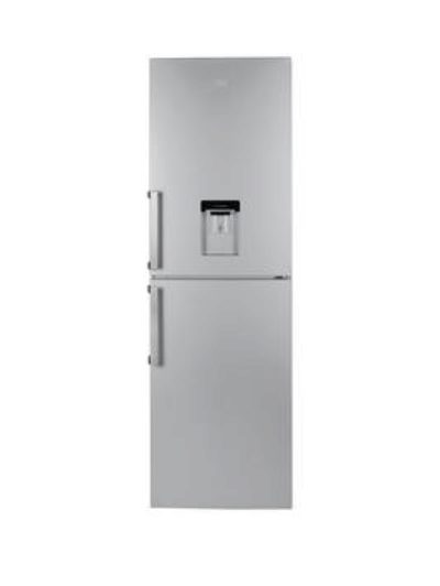 Beko Cfp1691Ds 60Cm Frost Free Fridge Freezer - Next Day Delivery - Silver Beko Cfp1691Ds 60Cm Frost Free Fridge Freezer - Next Day Delivery - Silver
